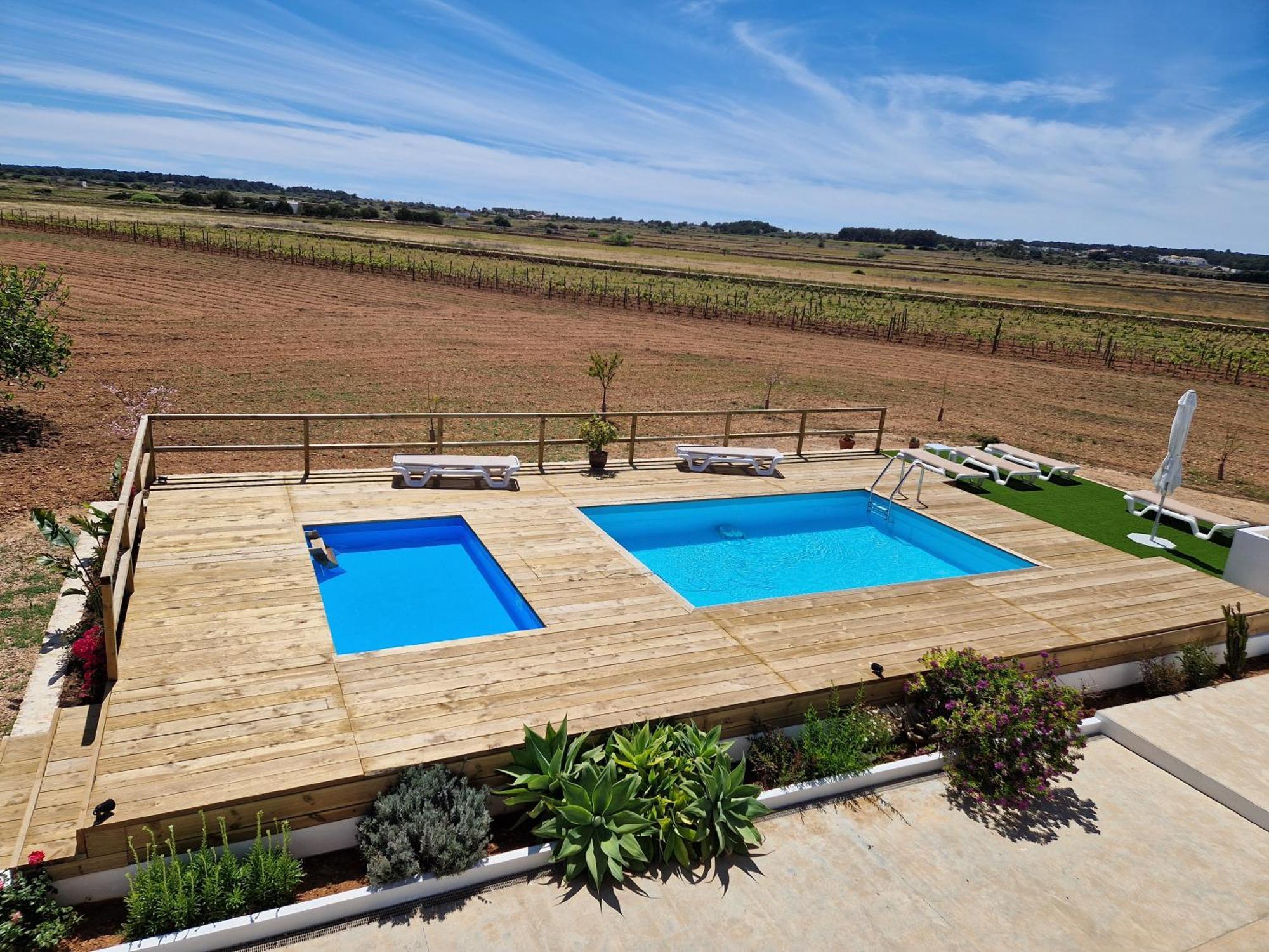 Villa Ses Vinas De Cas Baixero à La Mola Extérieur photo